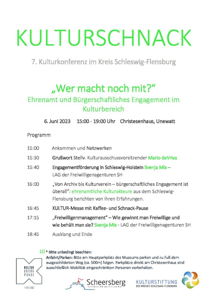 Einladung KulturSchnack 23