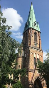 Kirche Schleswig Dreifaltigkeit im Stadtteil Friedrichsberg